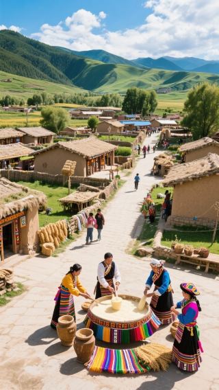 Four-Day Journey: Huzhu · Datong · Menyuan — The Ethnic Charm of the Tu People and the Golden Sea of Flowers on the Plateau