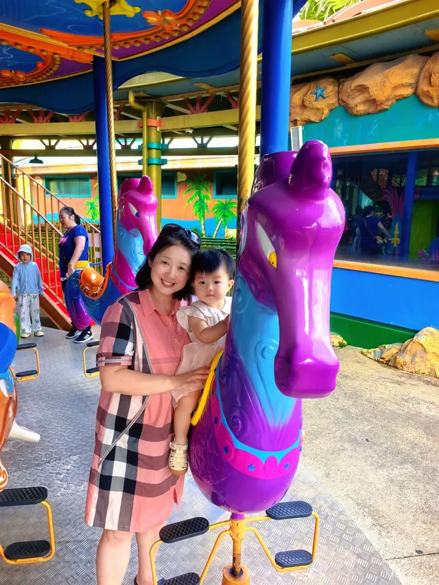 一歲半幼崽的海洋世界之旅