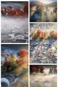 婺源石城秋日行攝全攻略｜沉浸於紅葉晨霧的水墨畫境