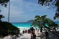 今日份斯米蘭島的超絕好天氣!