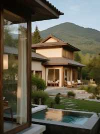 安吉梵隱｜秋日親子躺平！竹林私湯+山景落地窗遛娃