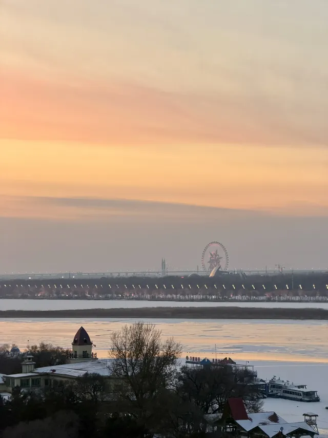 12月哈爾濱|江上城堡觀光索道美到心顫 12月哈爾濱|江上城堡觀光索道美到心顫