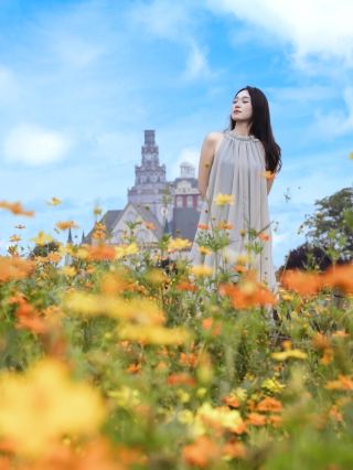 Yancheng Dafeng hides a European-style fairy tale town here
