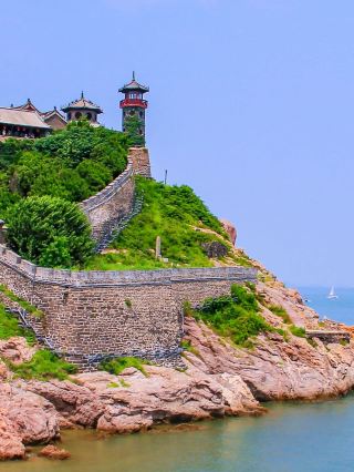 Yantai, Shandong · Penglai Travel (Penglai Pavilion + Baxian Guohai Scenic Area) This set of photos was taken in Penglai District, Yantai, Shandong, featuring two core attractions: Penglai Pavilion + 