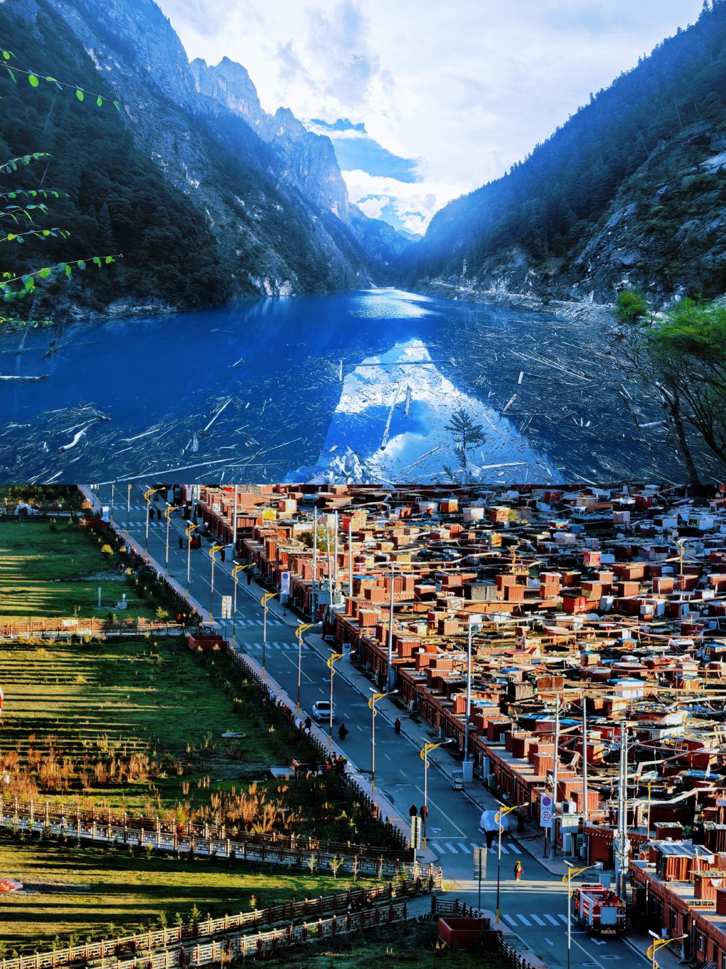 川西秘境｜白玉巴巴溝藍松湖，藏在峽谷裡的藍寶石