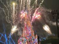 Hong Kong Disney Land on New Year's eve