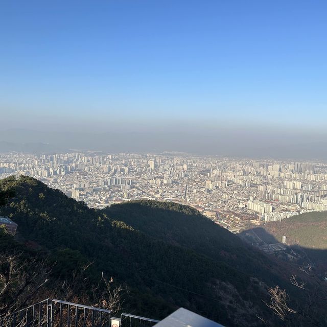 대구의 모습을 보고싶은사람 앞산전망대로 오세요!