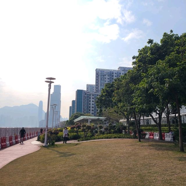 紅磡海濱長廊~散步好去處