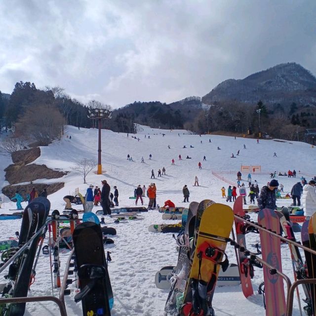 群馬県水上町　ノルンスキー場