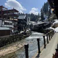 【山形県/銀山温泉(日帰り温泉)瀧見館、酒茶房クリエ】