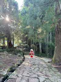 熊野古道から熊野那智大社、青岸渡寺へ