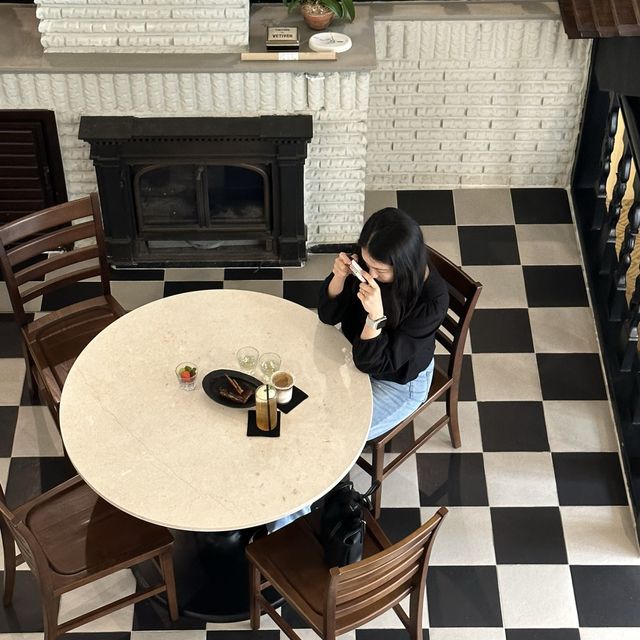 인천 구월동 주택개조 바닥타일이 매력적인 카페