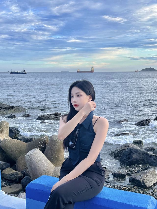 시원한 바다가 펼쳐지는 부산 영도 흰여울마을🩵