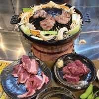 【北海道グルメ】生ラムを七輪で焼くジンギスカン専門店🐏✨