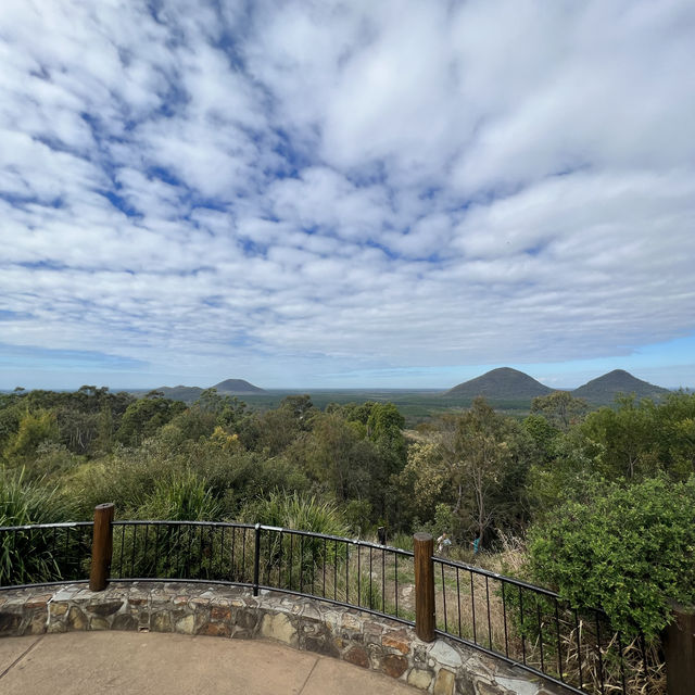 "Rising Above the Rest: Discovering the Majestic Glass House Mountains"