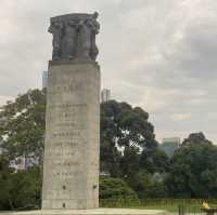 墨爾本戰爭紀念館俯瞰墨爾本市區