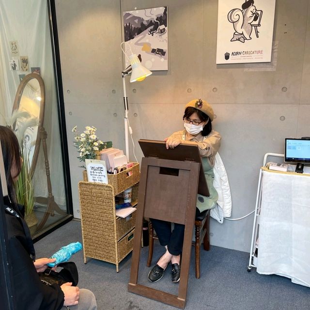 最近韓國流行 👍街頭手繪💜這家常常經過都在排隊