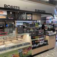 Grocery shopping + dining section at FairPric