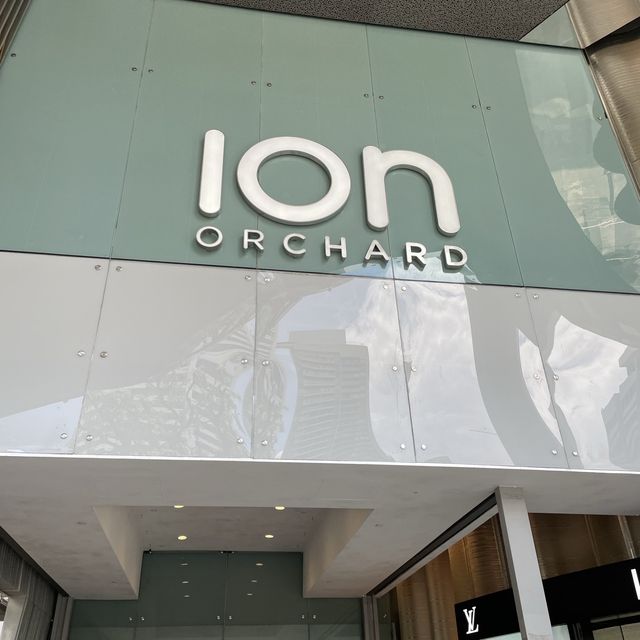 Huge shopping mall in Orchard: Ion Orchard 