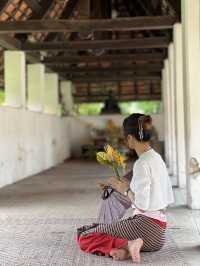 วัดต้นเกว๋น (วัดอินทราวาส) วัดเก่า สวยงามมาก 