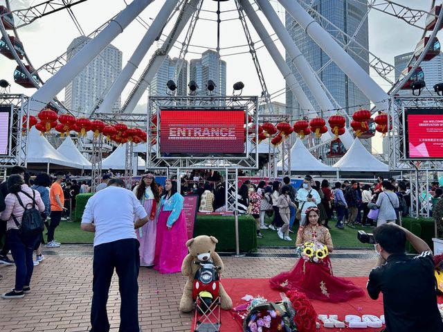 Central Observation Wheel during Lunar New Year