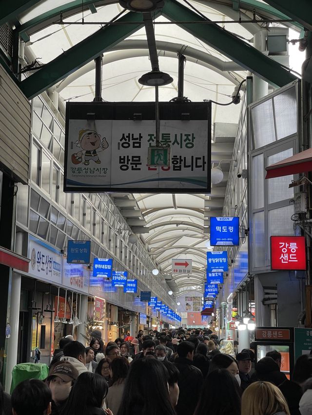 강릉 최고 핫플 💖 강릉중앙시장 나들이