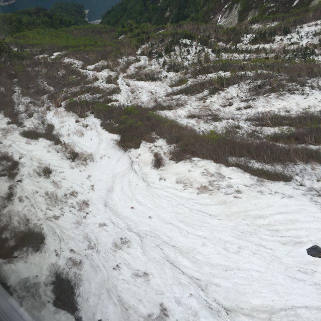 立山黑部 ｜ 黑部平大觀峰看雪山美景🏔️