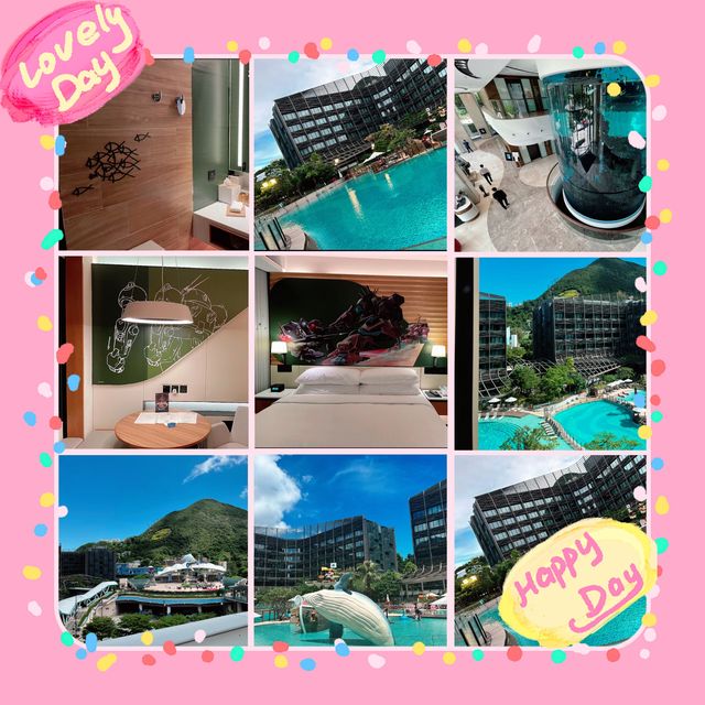 海洋公園萬豪酒店：海上探險🌊🏨🐠