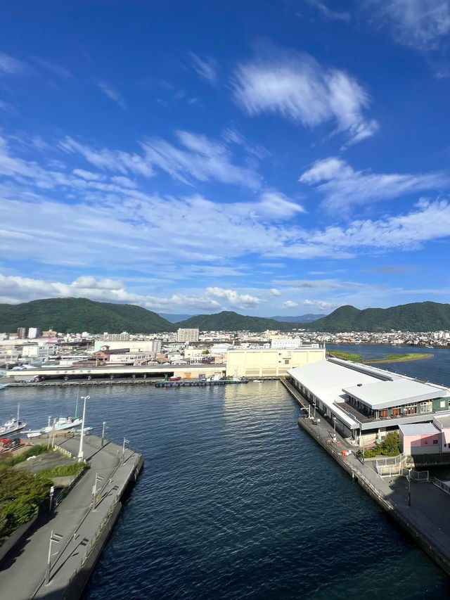 【静岡おでかけスポット】沼津港のランドマーク✨ 沼津港大型展望水門びゅうお