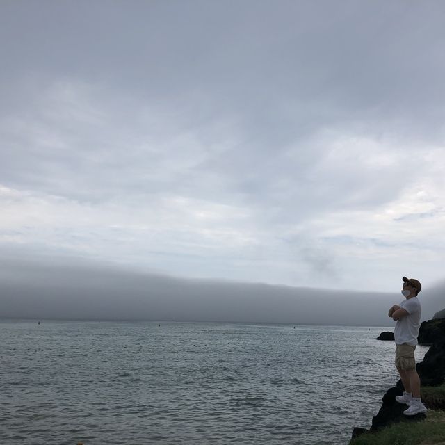 에메랄드빛 물 색깔 해변, 제주도 함덕해수욕장🌊