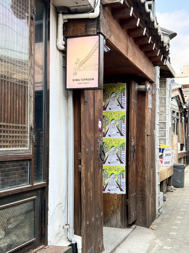 韓国/安国　韓屋調のおしゃれな手作りクラフトビールが楽しめるお店🍻💕