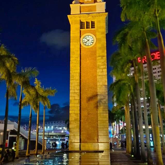 在尖沙咀海邊欣賞夜景 , 享用澳門美食！！！
