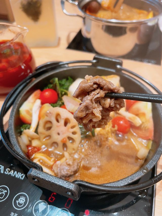 🍅夏祭限定蕃茄壽喜燒任食Häagen-Dazs🍨｜牛陣