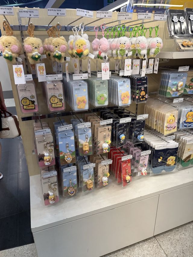 ソウルの龍山駅のカカオフレンズショップ