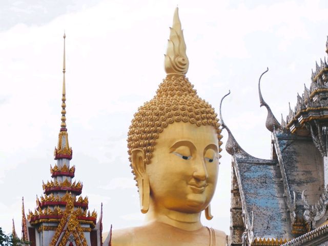 ไหว้พระขอพร องค์พระใหญ่ วัดม่วง อ่างทอง 🙏