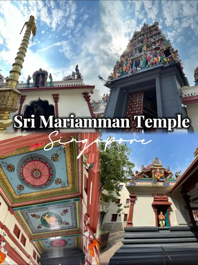 Tower of Sculpture-Sri Mariamman Temple,SG🇸🇬