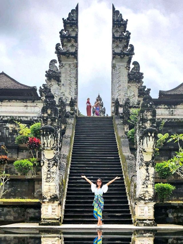 Popular Hindu Temple in Bali, Indonesia