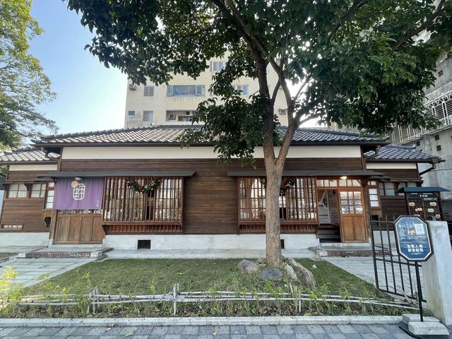 日本時代的下竹町，南大路警察宿舍