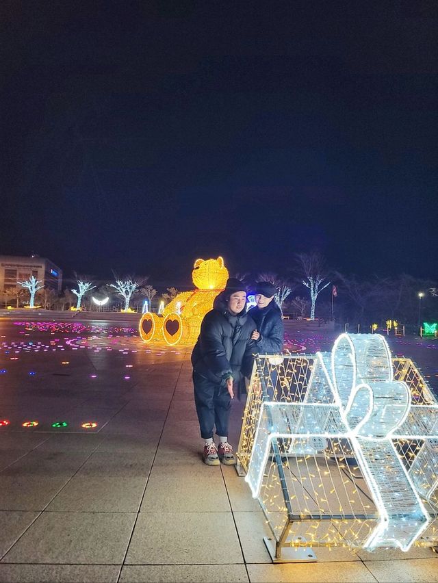 대왕곰돌이와 함께하는 부산 빛축제✨️