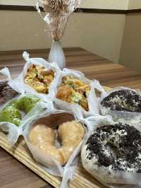 【福岡カフェ】お店の見た目は｢和｣でも中にはクロワッサンやドーナツが並ぶカフェ🍩🥐