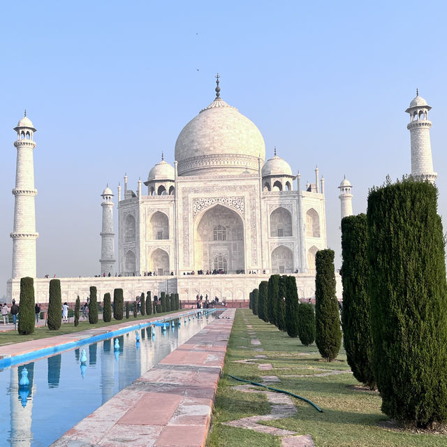 ♥️ Visiting the most romantic building in the world: Taj Mahal 🕌✨