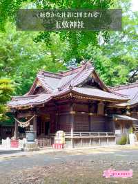 【玉敷神社/東京都】緑豊かな社叢に囲まれる