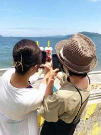 【福岡グルメ】目の前は真っ青な海と空！開放的な気分でBBQ
