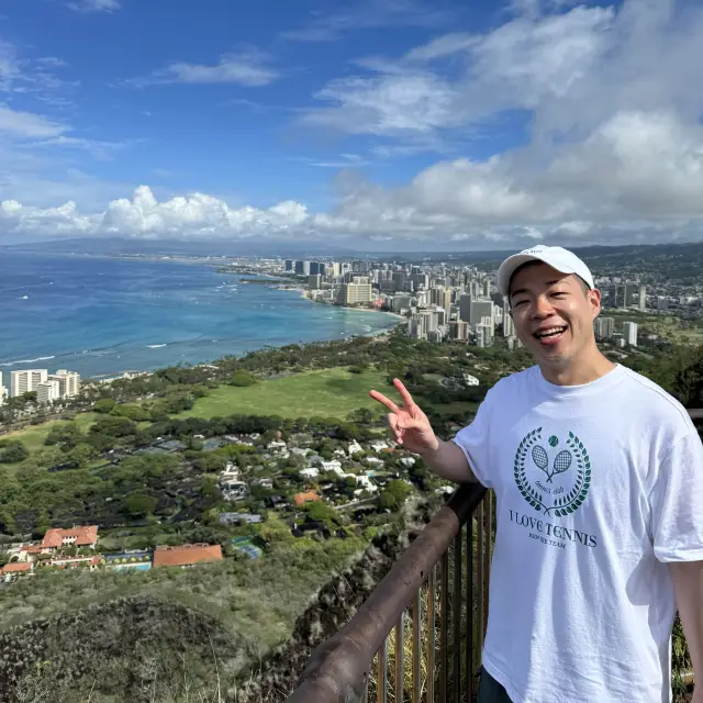 美國夏威夷必遊景點 鑽石頭山觀景台
