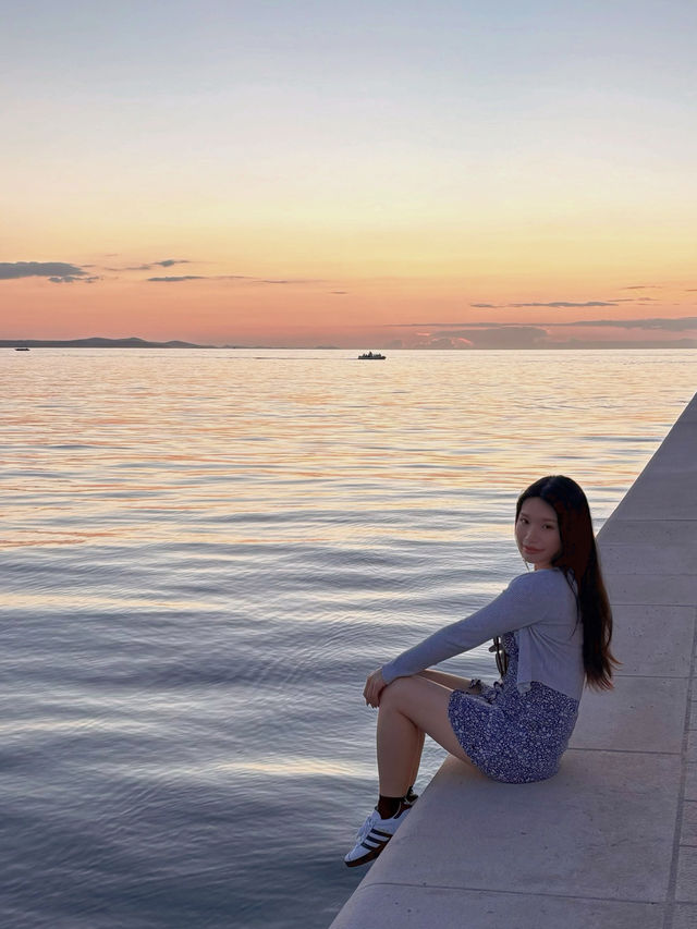 東歐🇭🇷克羅地亞|在Zadar Citywalk 欣賞歐洲最美的日落