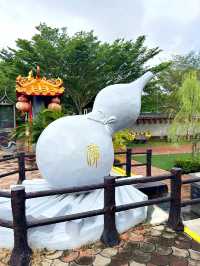 Fascinating 68-feet tall Ji Gong Bronze Statue