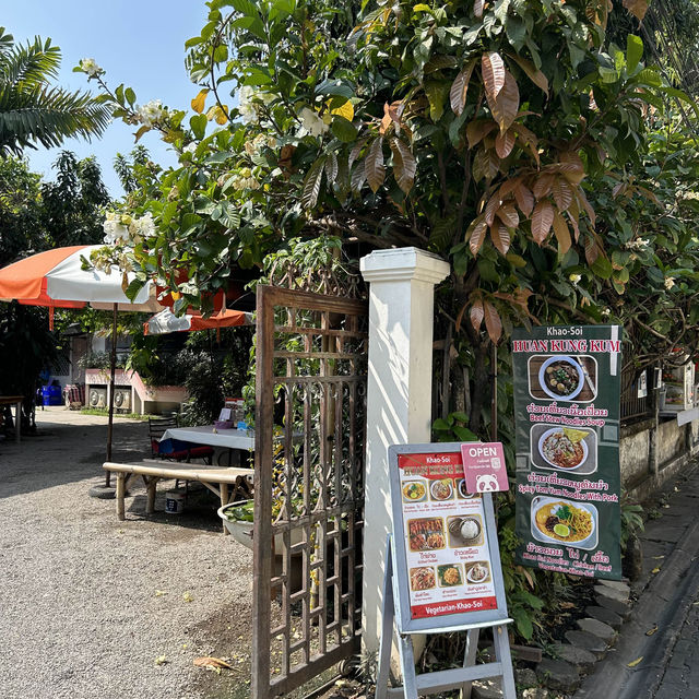 チェンマイ穴場🇹🇭絶品カオソーイのお店