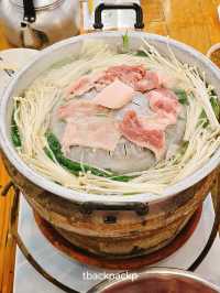หมูกระทะชั่งกิโล คนแน่นทุกวัน ถนนบัวนครินทร์ 🐖🐽