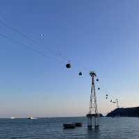 【韓国】釜山の海を空中散歩できる海上ロープウェイ