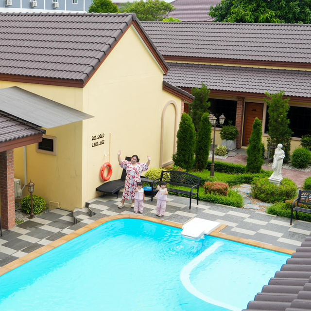 ที่พักตกแต่งสไตล์อังกฤษ กลางเมืองระยอง
